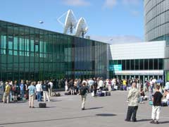 The Hartwall arena on thursday afternoon.