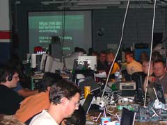 The oldskool 'VIP' area.