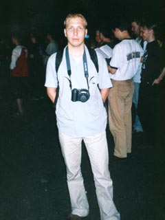 Photo of me at the concert area.