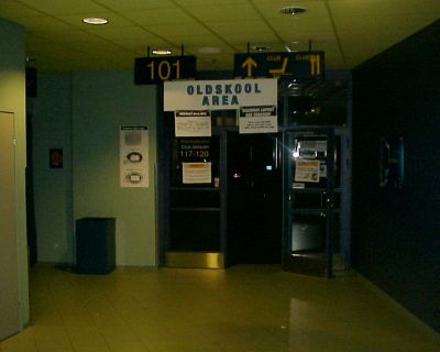 The main entrance to the 'Oldskool Area'.