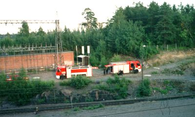 Near the Hartwall Arena ..